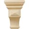 Ekena Millwork 3 1/2"W x 3 3/4"D x 6"H Mini Woodruff Wood Corbel, Maple CORW03X03X06WFMA - alternate 3